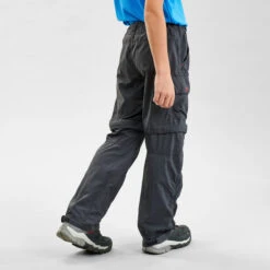 Quechua Kids’ Modular Hiking Trousers MH500 Aged 7 -Hiking Shop k766fa036bf2b5bb81ff8a65cde7eb3b7
