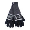 Mens Nordic Fairisle Knitted Fleece Lined Winter Thermal Gloves