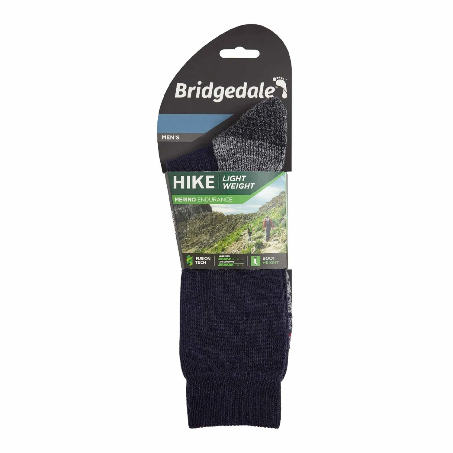 Bridgedale HIKE Lightweight Merino Performance Boot Original Men's 2 Bridgedale HIKE Lightweight Merino Performance Boot Original Men's - Image 2