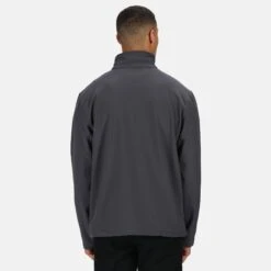 Regatta Reid Mens Softshell Wind Resistant Water Repellent Jacket (Black) -Hiking Shop k7c3a094c9bcc5b5f8236d0ca73427d23