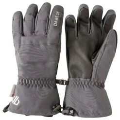 Dare 2b Mens Diversity II Ski Gloves (Ebony Grey)