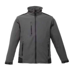 Regatta Mens Sandstorm Workwear Softshell Jacket (Black/Black) 7 Regatta Mens Sandstorm Workwear Softshell Jacket (Black/Black) -Hiking Shop k8232cdb6b100e1d62a85eaff0236eea7