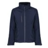 Regatta Mens Honestly Made Soft Shell Jacket (Navy)