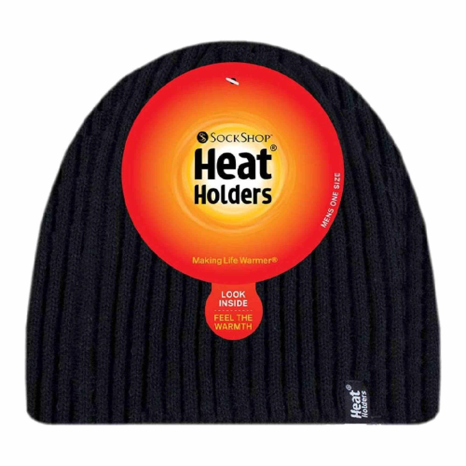 Mens Fleece Lined Thermal Winter Knitted Beanie Hat 2 Mens Fleece Lined Thermal Winter Knitted Beanie Hat - Image 2