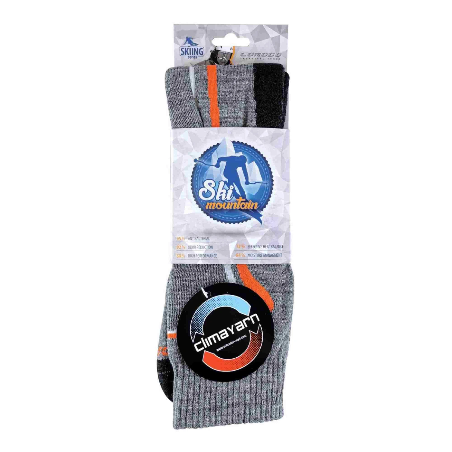 Merino Wool Ski Socks | Snow Sports Climacontrol Knee High Socks | Mens & Ladies 4 Merino Wool Ski Socks | Snow Sports Climacontrol Knee High Socks | Mens & Ladies - Image 4