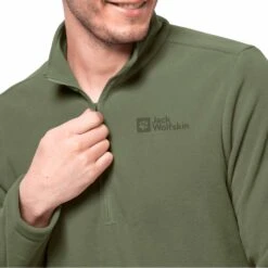 Jack Wolfskin Taunus 1/2 Zip Mens Fleece Jacket -Hiking Shop k85f194efc3f61071178b53681435ec18