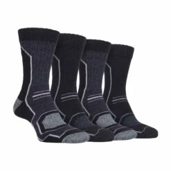 4 Pairs Mens Cushioned Anti Blister Breathable Walking Hiking Socks 10 4 Pairs Mens Cushioned Anti Blister Breathable Walking Hiking Socks -Hiking Shop k86a3f31bc5668a00f9e1d65c50b734e7