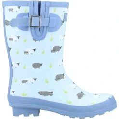 Cotswold Womens/Ladies Farmyard Sheep Mid Calf Wellington Boots (Blue) 7 Cotswold Womens/Ladies Farmyard Sheep Mid Calf Wellington Boots (Blue) -Hiking Shop k8a2b37dbff669f4133a00ba1cf2f8945