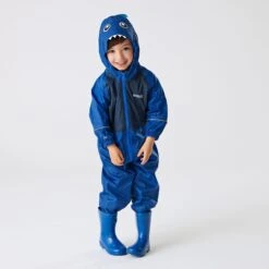 Regatta Kids' Charco Breathable Waterproof Puddle Suit -Hiking Shop k8c9a3200c0293ce608fa42d55b160630