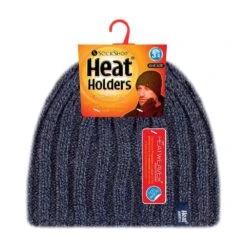 Mens 3.4 TOG Fleece Lined Ribbed Knitted Thermal Winter Hat -Hiking Shop k8cec98107cfa76911a77e514fa5442c4