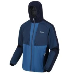 Regatta Mens Tarvos V Soft Shell Jacket (Moonlight Denim/Dynasty Blue) -Hiking Shop k8e46c05198b4439e75a84bed425724e8