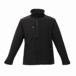 Regatta Mens Sandstorm Workwear Softshell Jacket (Black/Black)
