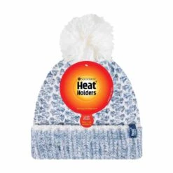 Ladies Fleece Lined Cuffed Thermal Winter Bobble Hat With Pom Pom -Hiking Shop k8fe9e2fab61235ca7c46fbcc1c030379