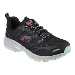 Skechers Hillcrest Pure Escapade Womens Trail Trainer Black/Multi -Hiking Shop k9726ddf88a7a256355c317e3d293502c