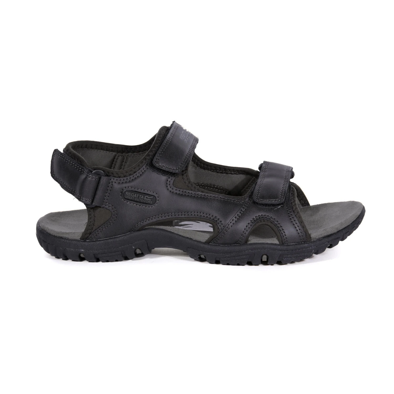 Regatta Great Outdoors Mens Haris Sandals (Black) 5 Regatta Great Outdoors Mens Haris Sandals (Black) - Image 5