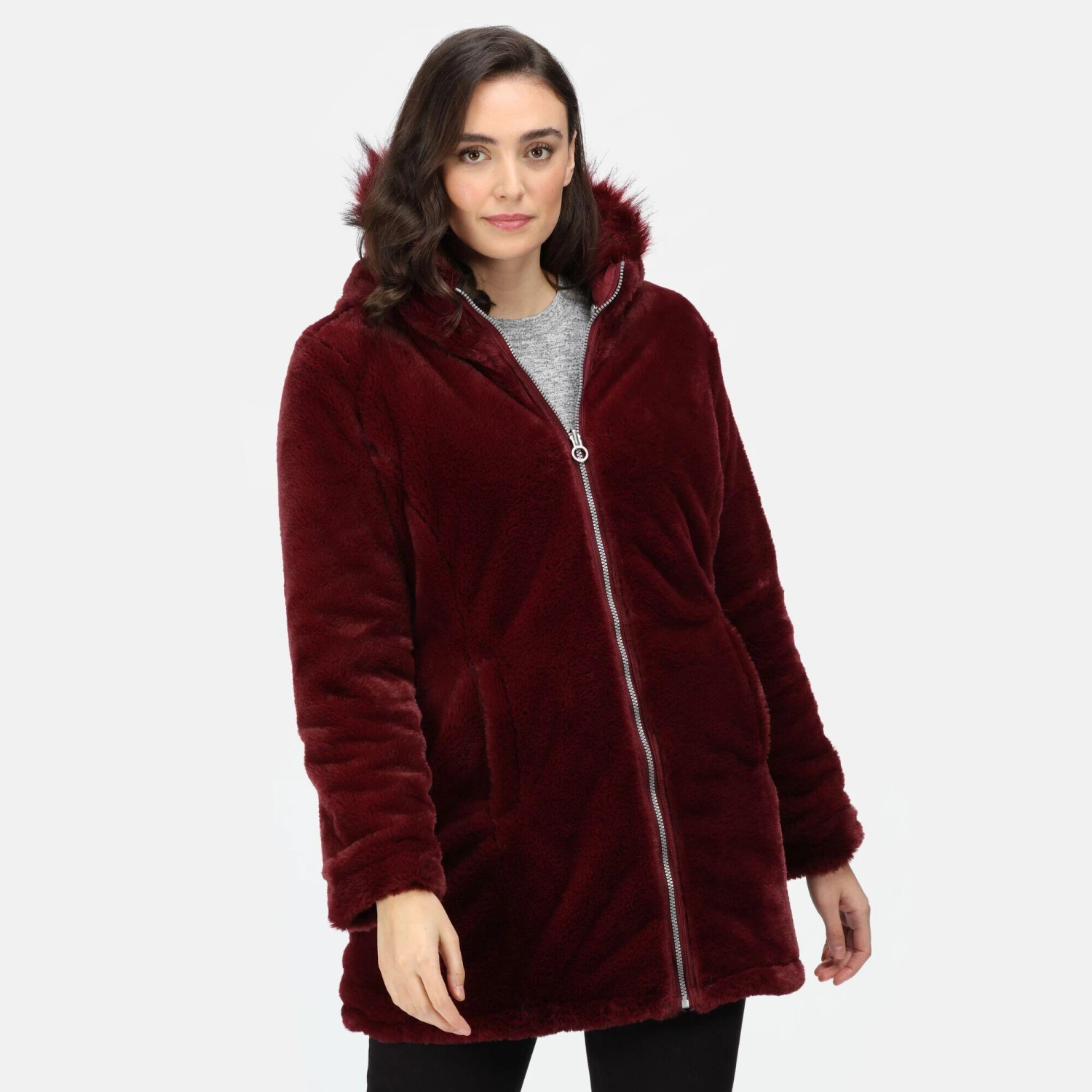 Regatta Womens/Ladies Charlize Insulated Parka (Black) 8 Regatta Womens/Ladies Charlize Insulated Parka (Black) - Image 8