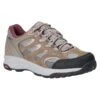 Hi-Tec Womens/Ladies WildFire Low I Waterproof Walking Shoes (Taupe/Warm Grey/Grape