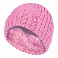 Girls Thick Chunky Ribbed Beanie Hat With Bobble For Winter -Hiking Shop k9ee3057d6640d97c62243b067ad7644f