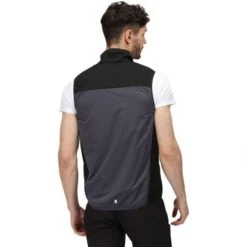 Regatta Mens Lankin IV Softshell Body Warmer (India Grey/Black) -Hiking Shop ka239eb89a1a886a37aa0ceb88700673f