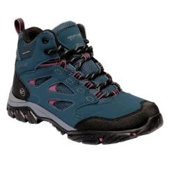 Regatta Womens/Ladies Holcombe IEP Mid Hiking Boots (Ash/Blue Opal) 30 Regatta Womens/Ladies Holcombe IEP Mid Hiking Boots (Ash/Blue Opal) -Hiking Shop ka34e120b971661cd58c41079578eb3b2