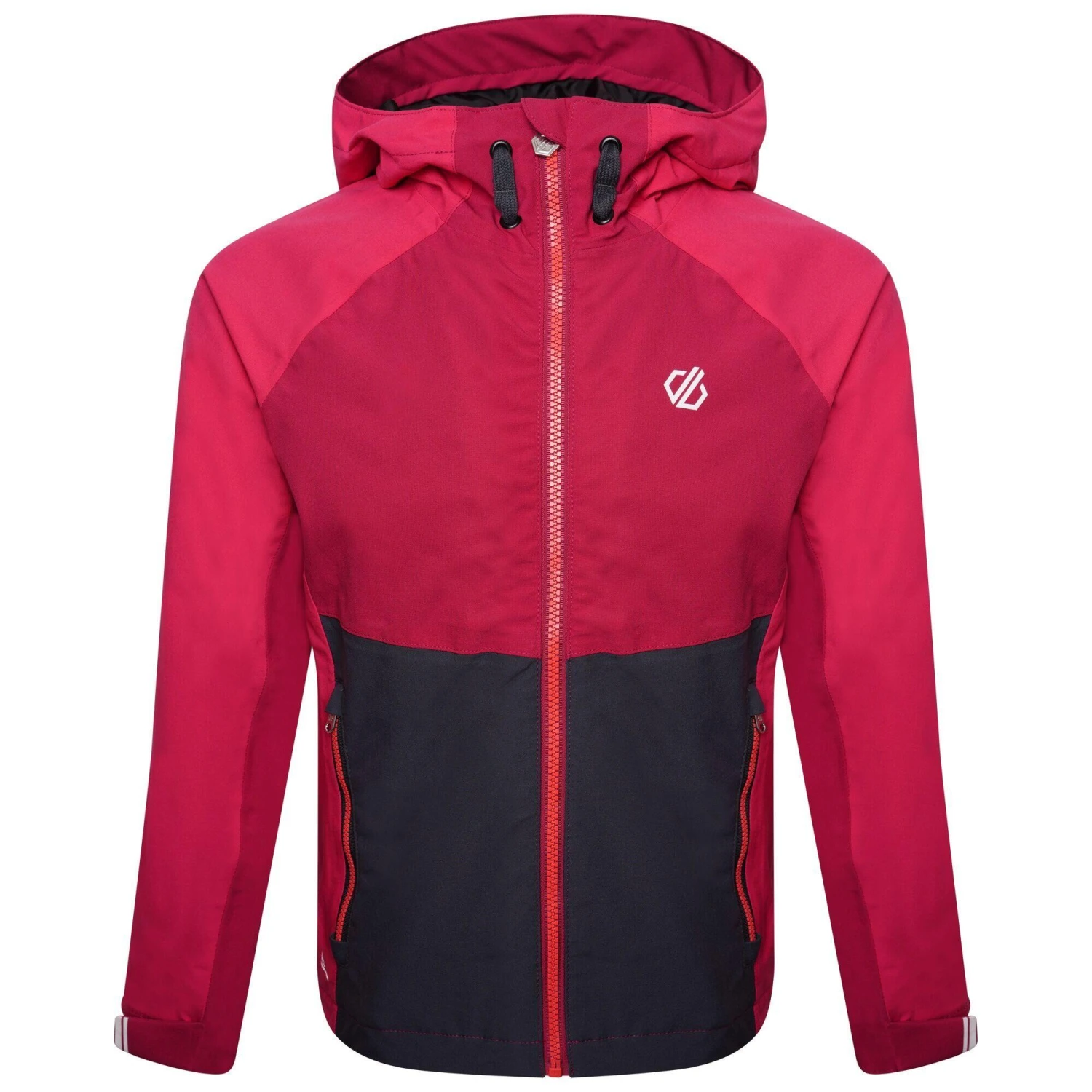 Dare 2b Childrens/Kids In The Lead II Waterproof Jacket (Black/Ebony Grey) 5 Dare 2b Childrens/Kids In The Lead II Waterproof Jacket (Black/Ebony Grey) - Image 5