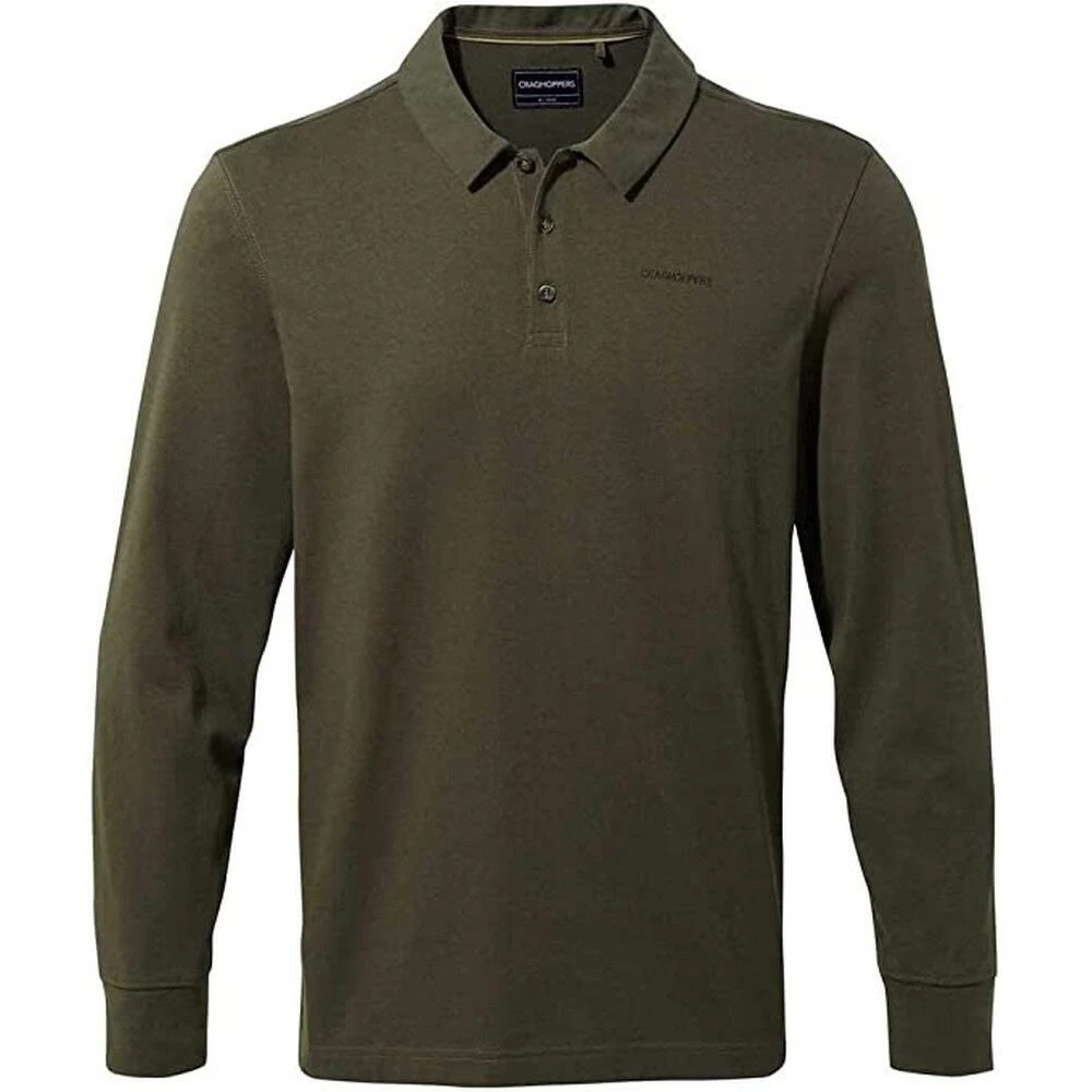 Craghoppers Mens Bryson Polo Shirt (Woodland Green) 1 Craghoppers Mens Bryson Polo Shirt (Woodland Green)
