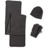 Craghoppers Unisex Adult Hat And Gloves Set (Black Pepper)