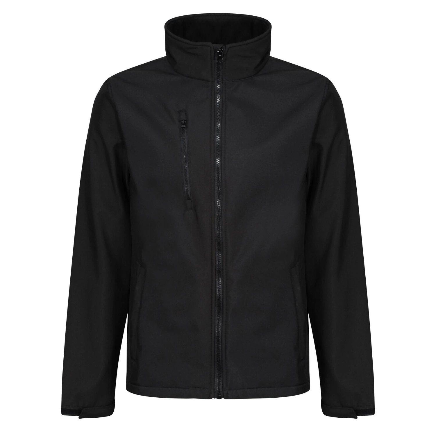 Regatta Mens Eco Ablaze Soft Shell Jacket (Black) 1 Regatta Mens Eco Ablaze Soft Shell Jacket (Black)