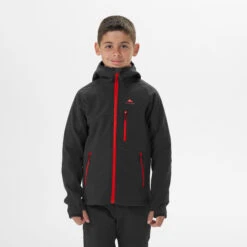 Quechua Kids’ Softshell Hiking Jacket - MH550 Black 23 Quechua Kids’ Softshell Hiking Jacket - MH550 Black -Hiking Shop kaa018c7987c66272801e9068990daee4
