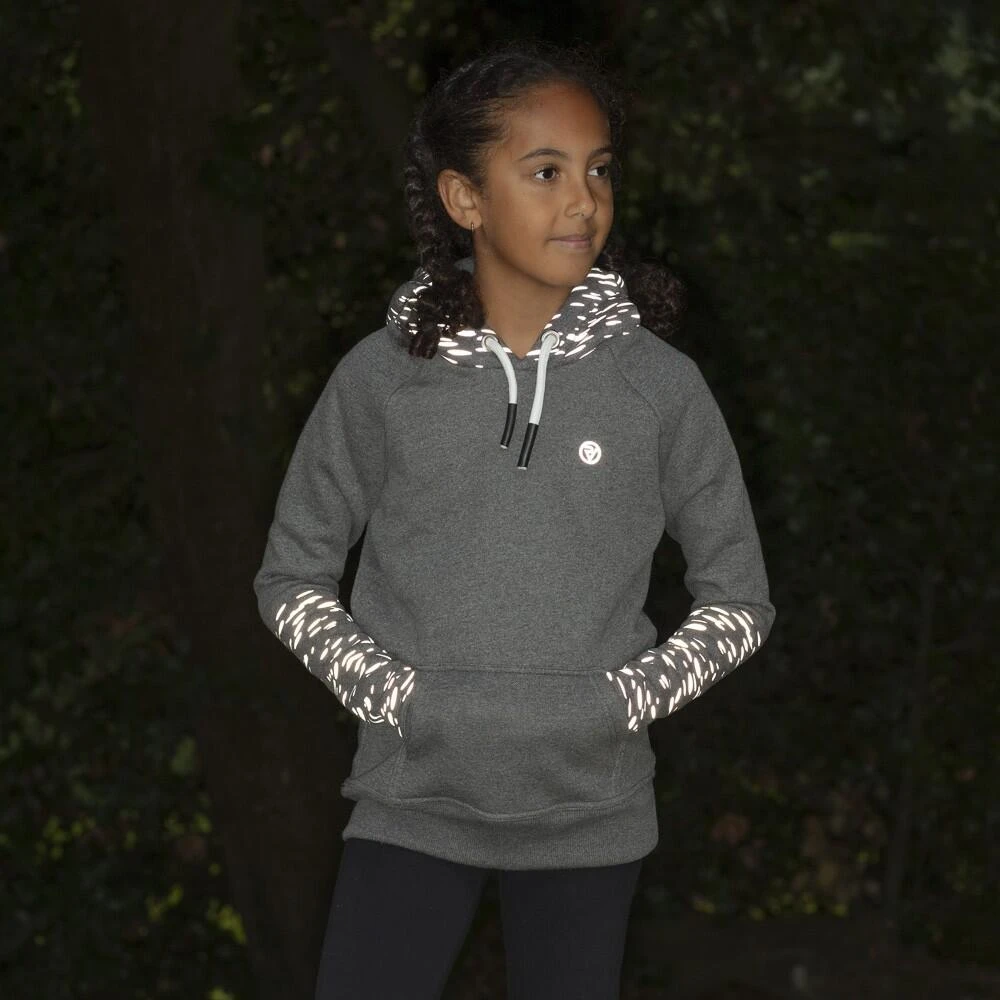 Proviz REFLECT360 Reflective Children's Hoodie Sweatshirt Top 4 Proviz REFLECT360 Reflective Children's Hoodie Sweatshirt Top - Image 4