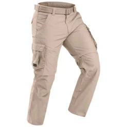 Men's Travel Trekking Zip-Off Cargo Trousers - Travel 100 Zip-Off 34 Men's Travel Trekking Zip-Off Cargo Trousers - Travel 100 Zip-Off -Hiking Shop kae17f52b5132f4a4a5d3274ef355188e
