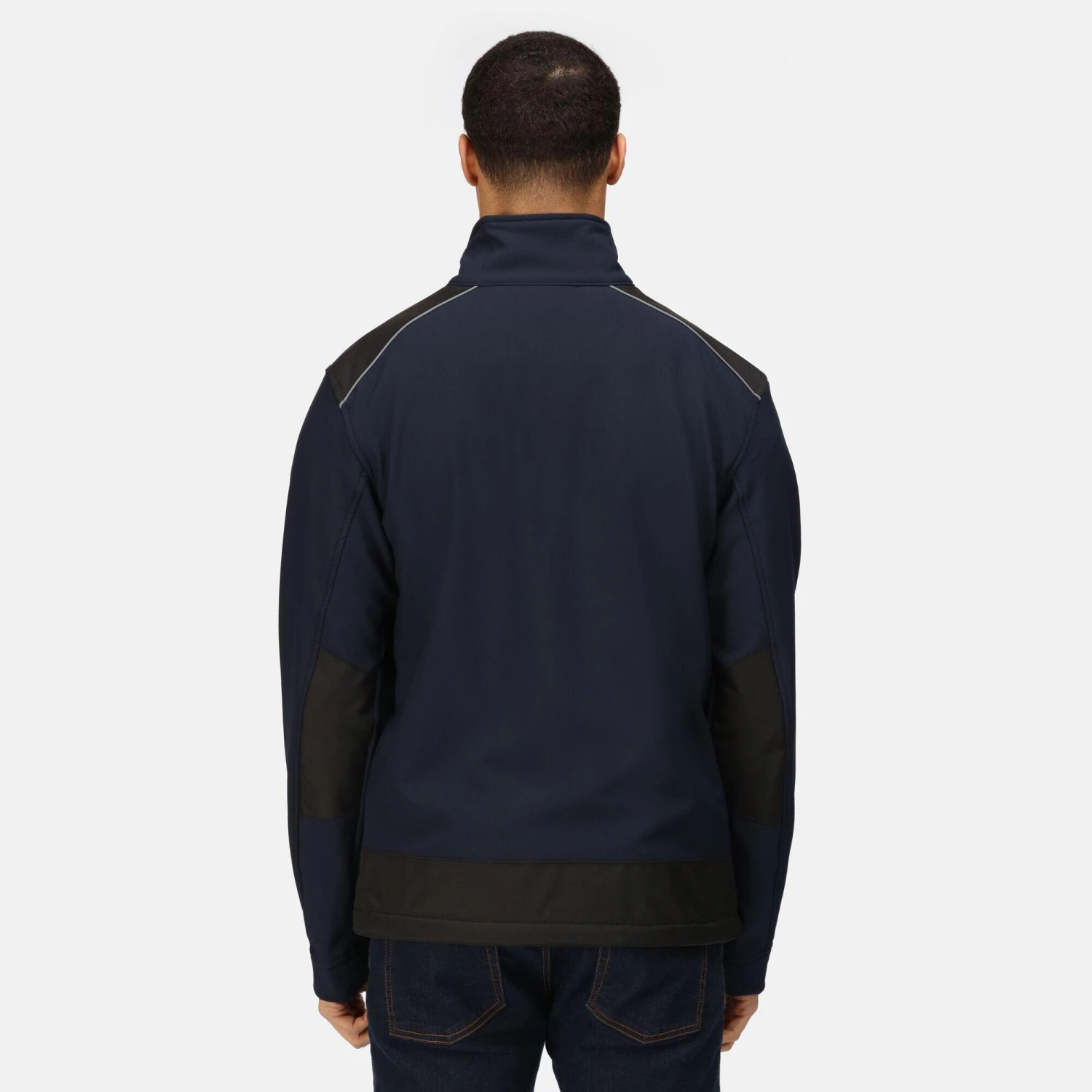 Regatta Mens Sandstorm Jacket (Black) 6 Regatta Mens Sandstorm Jacket (Black) - Image 6