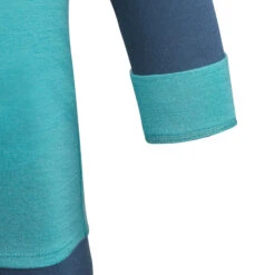 WEDZE Baby Ski Base Layer Top, Undershirt Merino Wool MERIWARM Turquoise -Hiking Shop kb0369a88cb10d58549791845b7697d8a