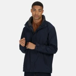 Regatta Mens Gibson IV Windproof Jacket (Black) -Hiking Shop kb18c3458966585b7f440ec782bc33ef6