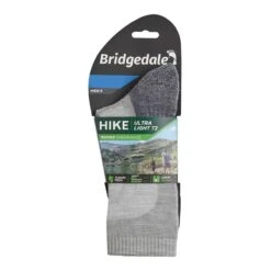 Bridgedale HIKE Ultralight T2 Merino Performance Original Crew Men's 13 Bridgedale HIKE Ultralight T2 Merino Performance Original Crew Men's -Hiking Shop kb360819efc5524f39f4509ec54889a00