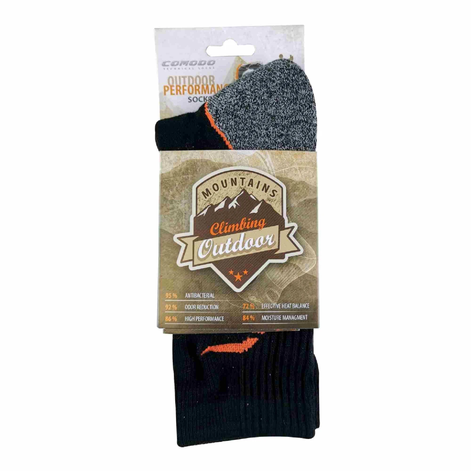 Bamboo Hiking Socks For Summer | Anti Blister Cushioned Heel & Toe | Unisex 2 Bamboo Hiking Socks For Summer | Anti Blister Cushioned Heel & Toe | Unisex - Image 2