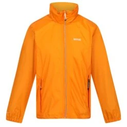 Regatta Mens Lyle IV Waterproof Hooded Jacket (Flame Orange)