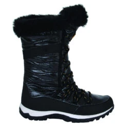 Dare 2b Womens Kardrona II Faux Fur Trim Snow Boots (Black)