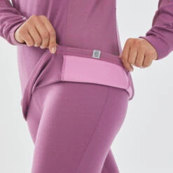 WEDZE Women's Ski Base Layer - BL 900 Wool High Neck -Hiking Shop kb7af69f4cee9b3f3f5cf15a010a940af