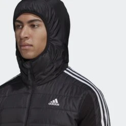 ADIDAS Essentials Insulated Hooded Hybrid Jacket -Hiking Shop kba0b415ea051e5b461dbbcdf48e35897