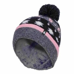 Ladies Warm Knit Fleece Lined Winter Warm Hat With Pom Pom 8 Ladies Warm Knit Fleece Lined Winter Warm Hat With Pom Pom -Hiking Shop kba12a870664eb4f1756521ba170335c0