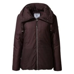 Craghoppers Womens/Ladies Feather II Waterproof Jacket (Port)