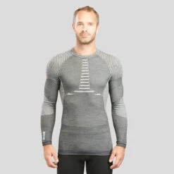 WEDZE Men's Ski Base Layer Top - BL 980 -Hiking Shop kbe6e38b0e7cb2f136d6fc0d5bdae6cb4