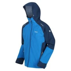 Regatta Mens Highton Pro Waterproof Jacket (Bright Kiwi/Pacific Green) -Hiking Shop kbfc8f1aec6b0f70d074d3642c2af4054
