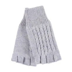Ladies Cable Knitted Winter Thermal Fingerless Gloves -Hiking Shop kc2a9a38ce5be9341862d6c94a3236cdc