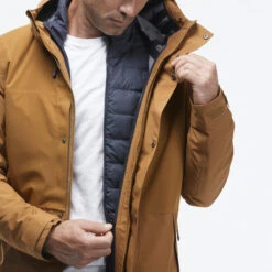 Men's Travel Trekking 3-in-1 Waterproof Jacket TRAVEL 900 COMPACT -10 °C -Hiking Shop kc4da19ae80aa9bb5f1e9566047e23de3