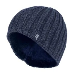 Mens 3.4 TOG Fleece Lined Ribbed Knitted Thermal Winter Hat -Hiking Shop kc7de895782111c39c90bbf823c7c8f19
