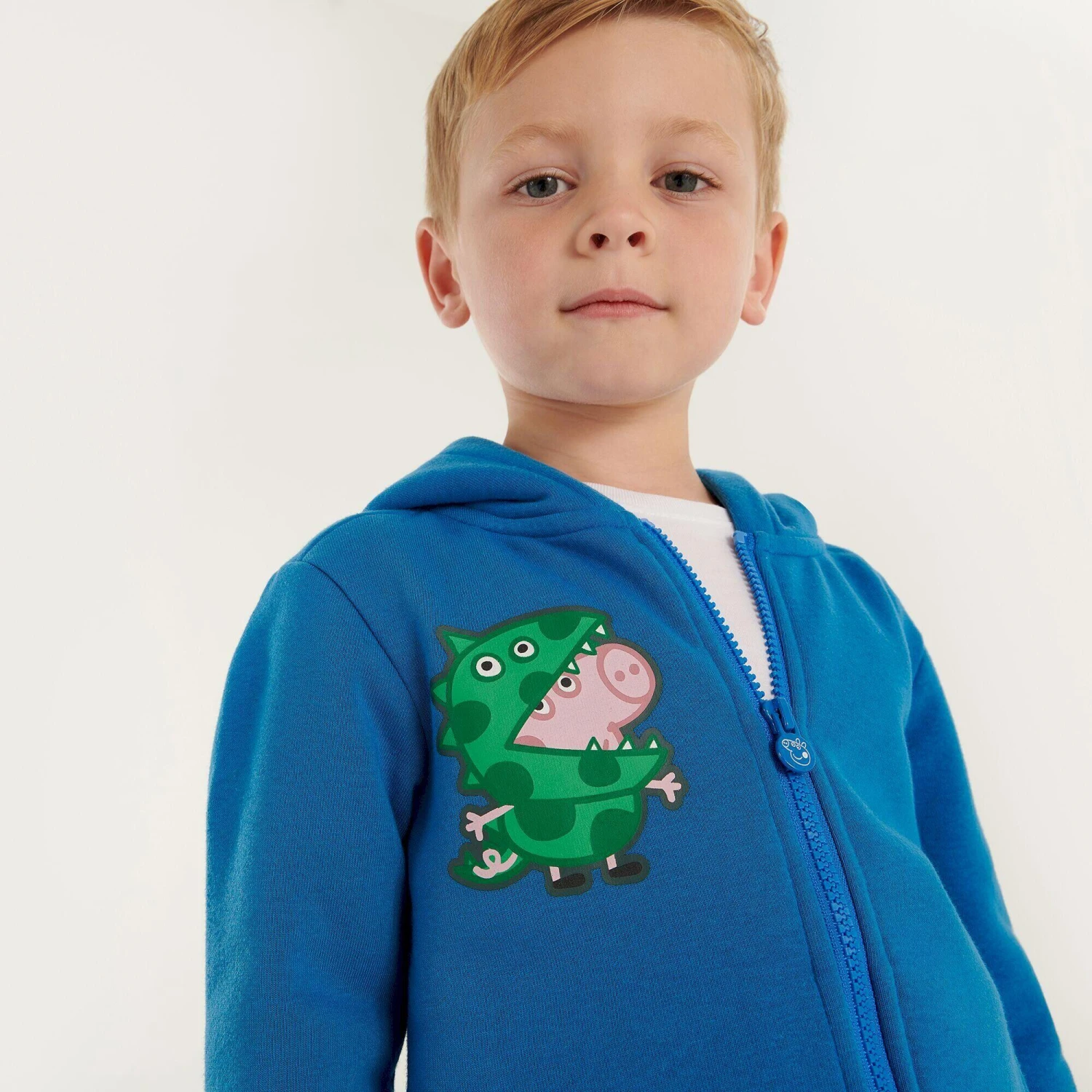 Regatta Toddler Peppa Pig Full Zip Hoodie (Imperial Blue) 4 Regatta Toddler Peppa Pig Full Zip Hoodie (Imperial Blue) - Image 4
