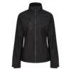 Regatta Womens/Ladies Ablaze Three Layer Soft Shell Jacket (Black)