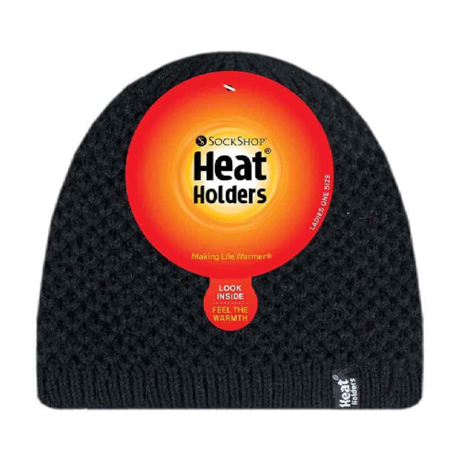 Ladies Knit Fleece Lined Warm Thermal Beanie Hat 2 Ladies Knit Fleece Lined Warm Thermal Beanie Hat - Image 2